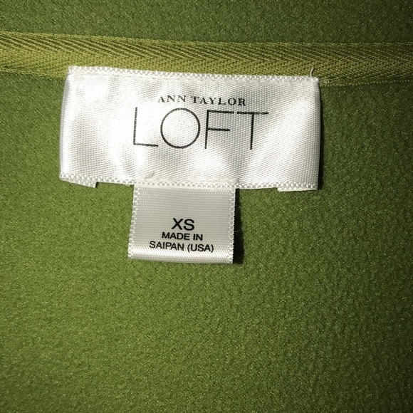 LOFT Spring Green Pullover Size XS - Picture 2 of 5